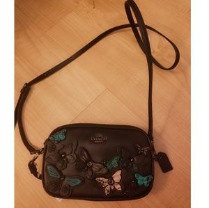 Butterfly crossbody purse
